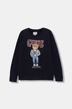 Guess hanorac de bumbac pentru copii imagine