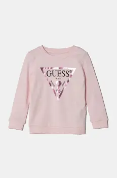 Guess hanorac de bumbac pentru copii imagine