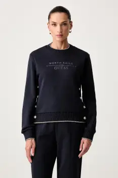 Guess hanorac pentru femei cu bumbac X NORTH SAILS imagine