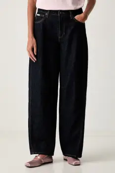 Guess Jeans blugi barrel pentru femei imagine