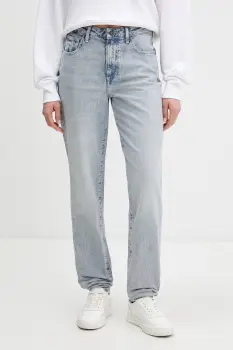 Guess Jeans blugi mom fit pentru femei imagine