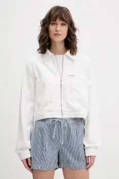 Guess Jeans geaca de blugi de dama cu bumbac imagine