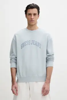 Guess Jeans hanorac barbatesc din bumbac imagine