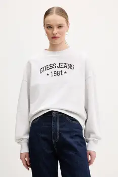 Guess Jeans hanorac de bumbac imagine