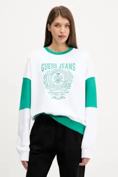 Guess Jeans hanorac de bumbac imagine