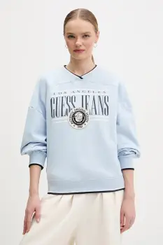 Guess Jeans hanorac de bumbac imagine