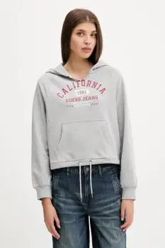 Guess Jeans hanorac de bumbac imagine