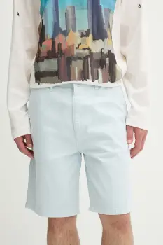 Guess Jeans pantaloni scurti din bumbac imagine