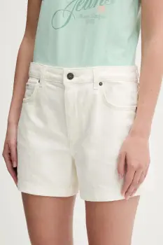 Guess Jeans pantaloni scurti din denim imagine