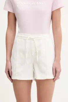Guess Jeans Pantaloni scurti pentru femei, din bumbac imagine
