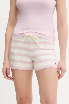 Guess Jeans pantaloni scurti pentru femei, din bumbac imagine