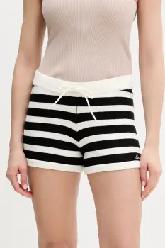 Guess Jeans pantaloni scurti pentru femei, din bumbac imagine