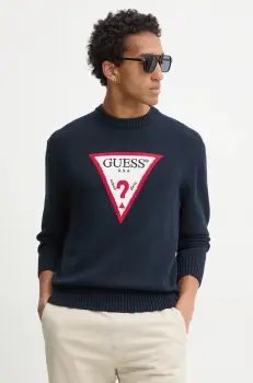 Guess Jeans pulover de bumbac imagine