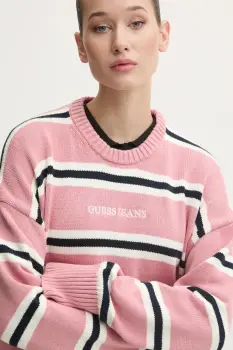 Guess Jeans pulover de bumbac imagine