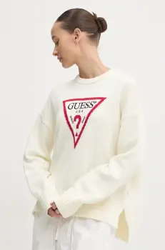 Guess Jeans pulover de bumbac imagine