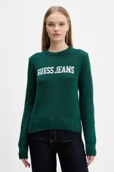 Guess Jeans pulover de bumbac imagine
