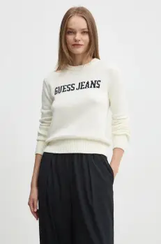 Guess Jeans pulover de bumbac imagine