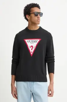 Guess Jeans pulover de bumbac imagine