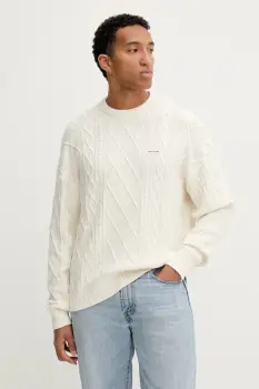 Guess Jeans pulover din amestec de lana imagine