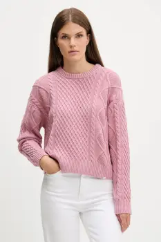 Guess Jeans pulover din amestec de lana imagine