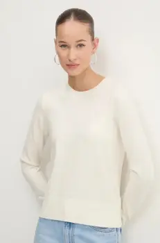 Guess Jeans pulover din amestec de lana imagine