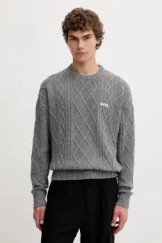 Guess Jeans pulover din amestec de lana imagine