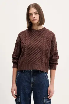 Guess Jeans pulover din amestec de lana imagine