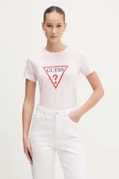 Guess Jeans tricou basic pentru femei imagine