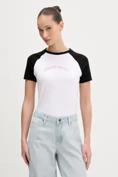 Guess Jeans tricou dama din bumbac imagine