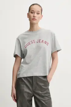 Guess Jeans tricou din bumbac imagine