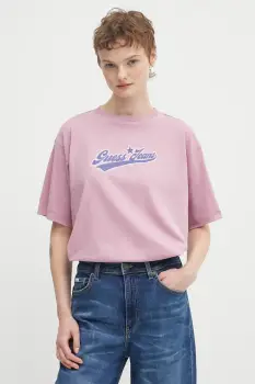 Guess Jeans tricou din bumbac imagine