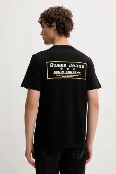 Guess Jeans tricou din bumbac imagine