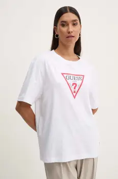 Guess Jeans tricou din bumbac imagine