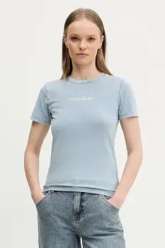 Guess Jeans tricou din bumbac imagine