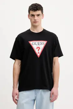 Guess Jeans tricou din bumbac imagine