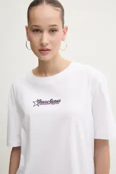 Guess Jeans tricou din bumbac imagine