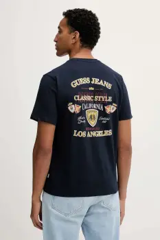 Guess Jeans tricou din bumbac imagine