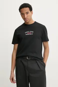 Guess Jeans tricou din bumbac imagine