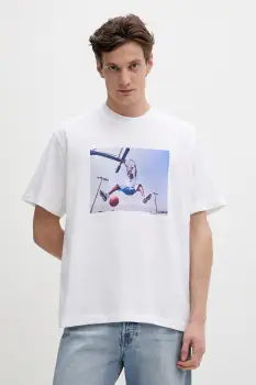 Guess Jeans tricou din bumbac imagine