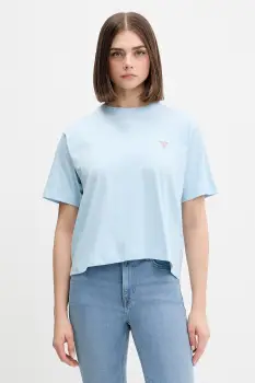 Guess Jeans tricou din bumbac imagine