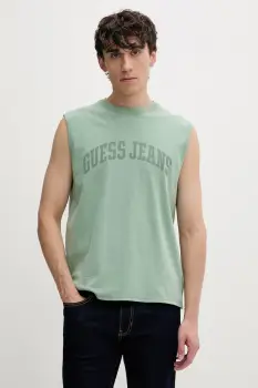 Guess Jeans tricou din bumbac imagine
