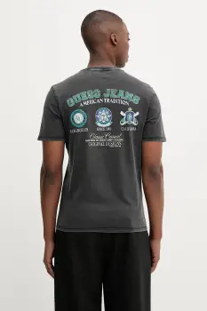 Guess Jeans tricou din bumbac imagine