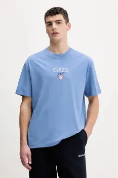 Guess Jeans tricou din bumbac imagine