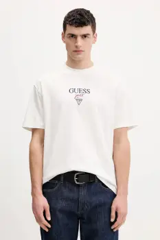 Guess Jeans tricou din bumbac imagine