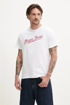 Guess Jeans tricou din bumbac imagine