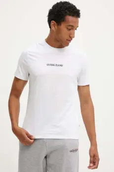 Guess Jeans tricou din bumbac imagine