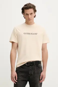 Guess Jeans tricou din bumbac imagine