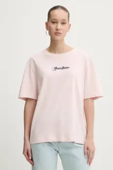 Guess Jeans tricou din bumbac imagine