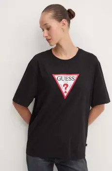 Guess Jeans tricou din bumbac imagine