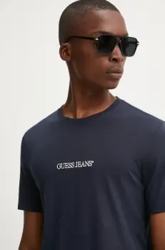 Guess Jeans tricou din bumbac imagine